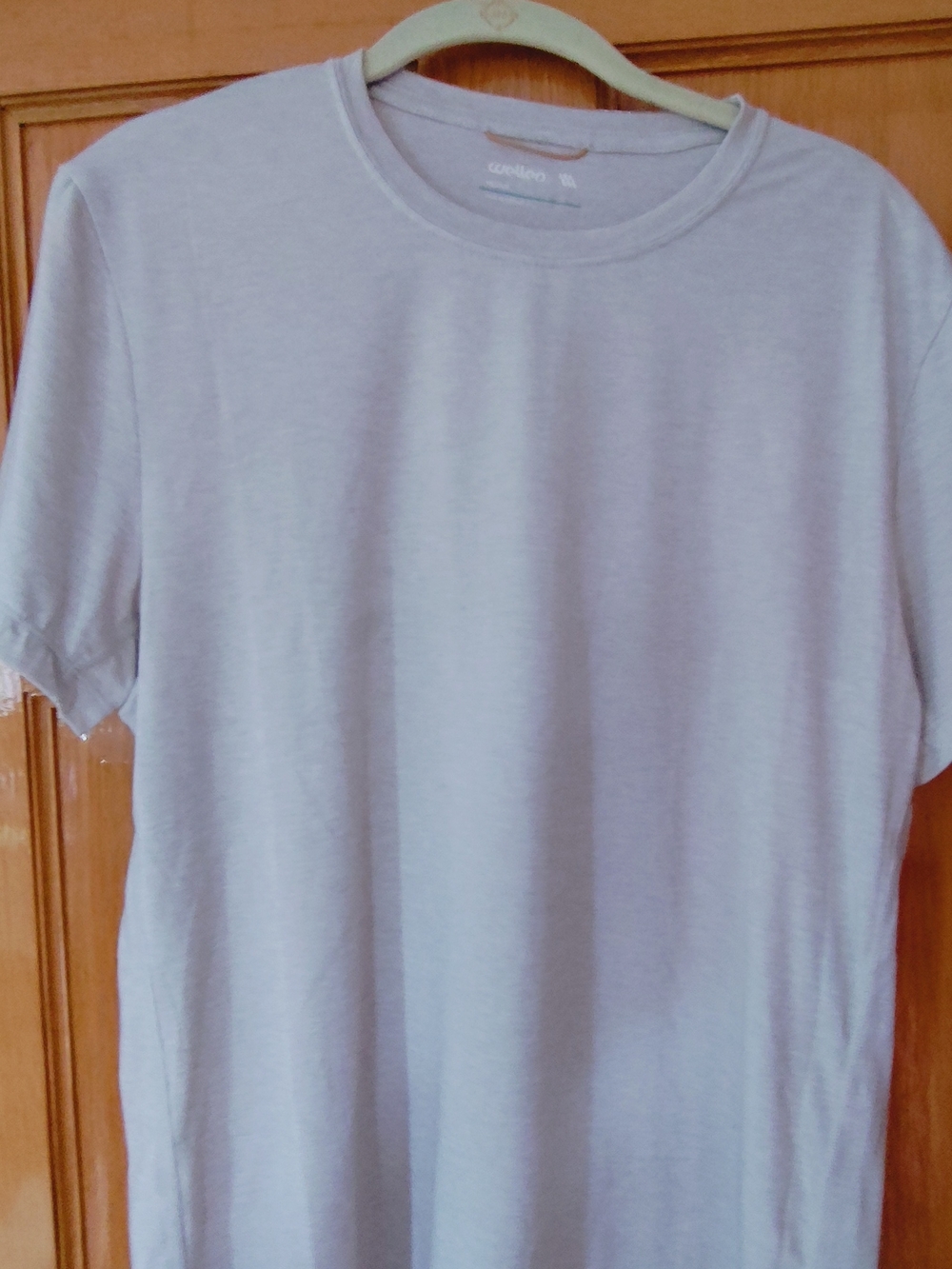 Elle Men's Crew Neck T-Shirt in Light Gray